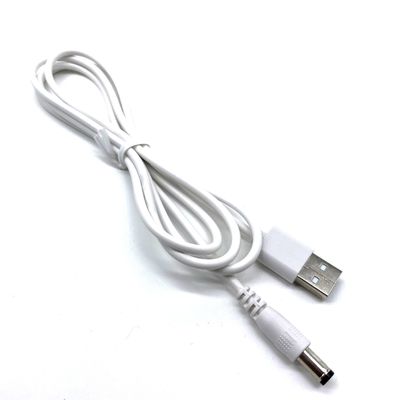 Männlich-zu-USB-A-Schnell-DC-Ladekabel 5,5 x 2,1 mm elektrische Zahnbürste
