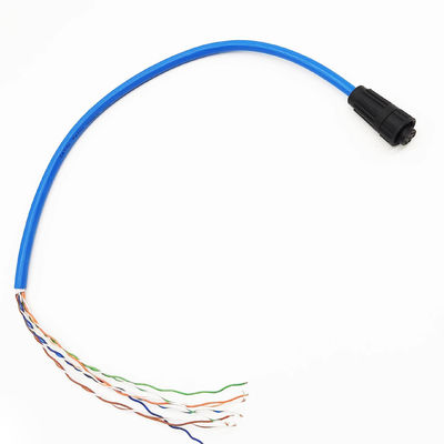 Wasserdichte elektrische Kabel kundenspezifisch 2P 3P 4P 6P 8P M8 M12 M16 Stecker