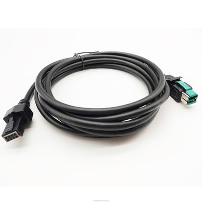 12V 24V angetriebenes USB-Druckerkabel 12V bis 2X48P 1M-5M UL20276