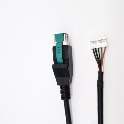 6A Schnellladung 12V 24V Betriebenes USB-Kabel Männlich zu JST-Anschluss für Drucker-Tablet