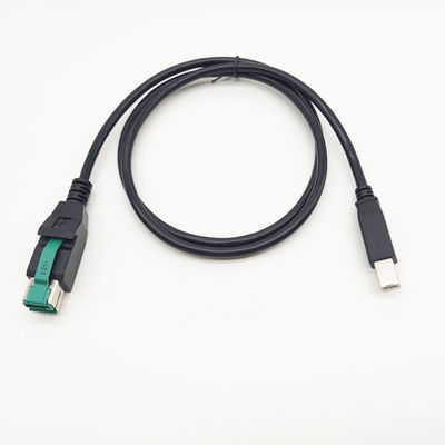 Personalisierte Logo Länge 12V 24V PoweredUSB Kabel für POS-Geräte Drucker