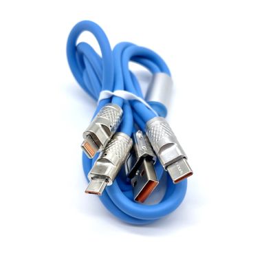 USB 3 in 1 Lade-Datenkabel 3A 5A Schnelllade