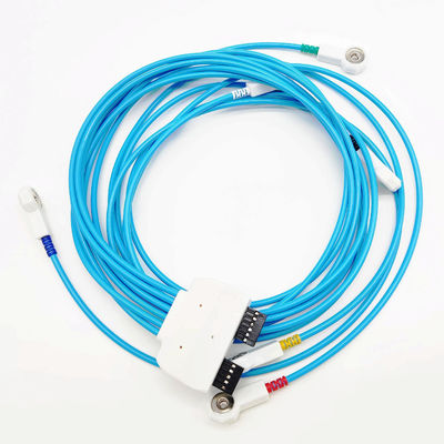 EKG-Medizinische Kabel 4,0 mm EKG-Snap auf 2,54 Stecker Medizinischer Draht