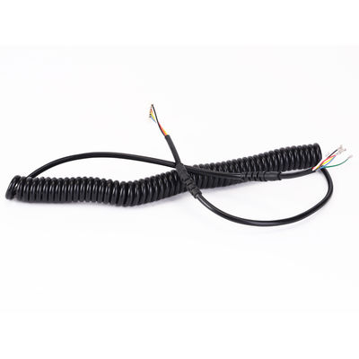 OEM Hochflexible Wickelkabel Spiralfederdrahtgurt Automatischer Kabelschleifer