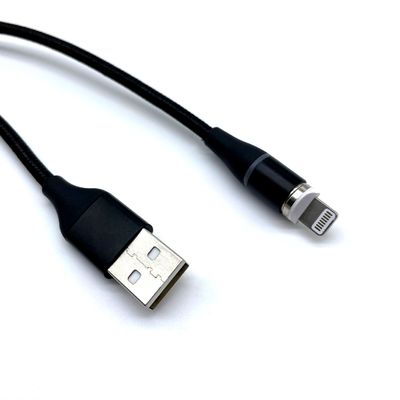 Schnellladbares 3-in-1-Magnet-USB-Kabel mit Zöpfschild und TPE-Jacket